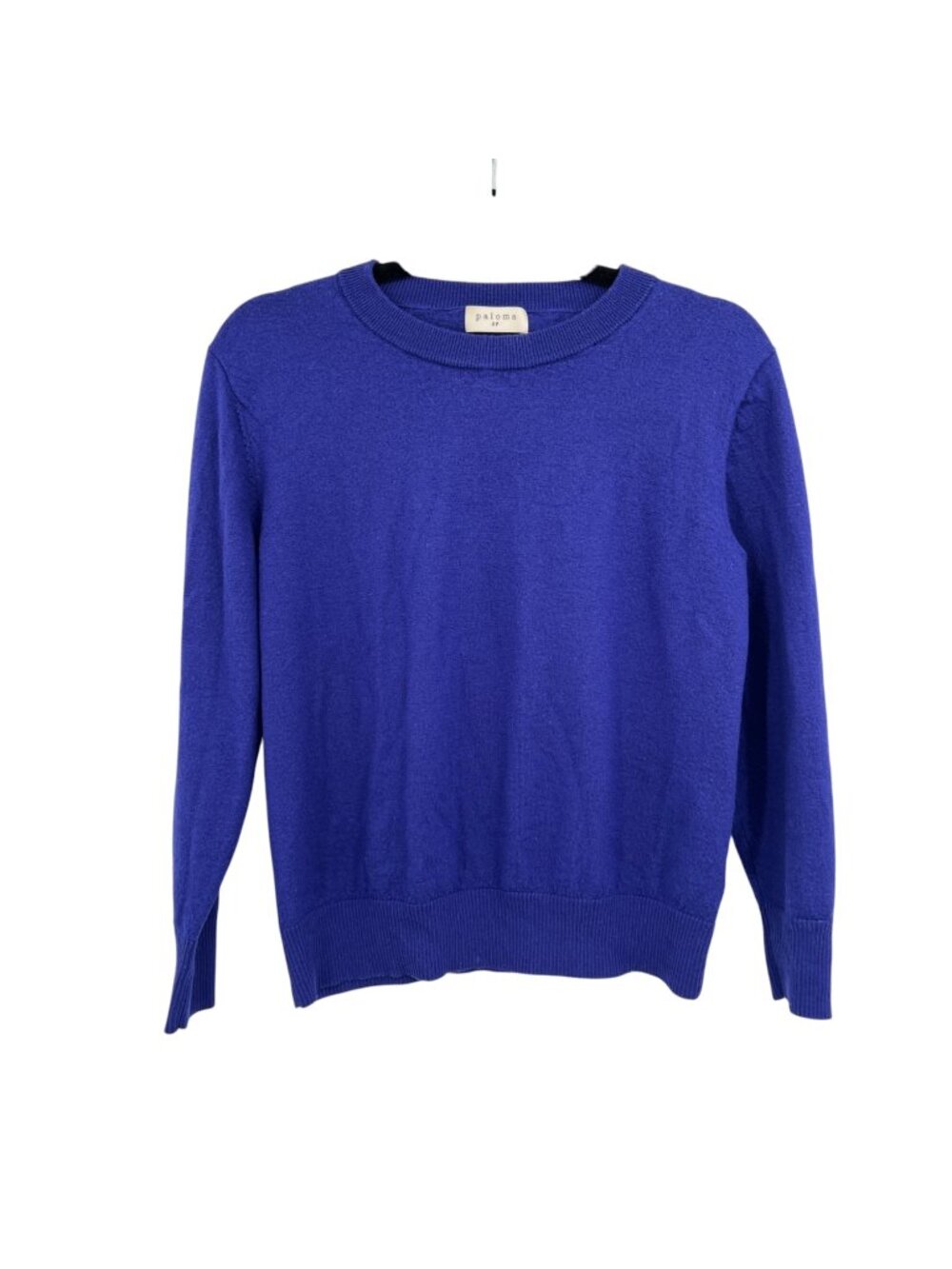 Paloma Blue Merino Wool Crewneck Sweater Size SP Classic Minimalist